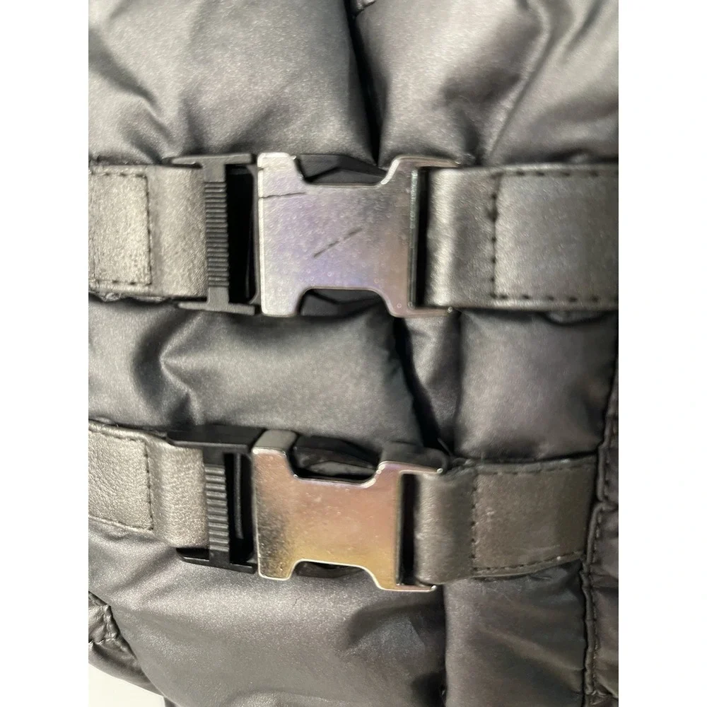 Totes bryce buckle side zip faux fur lined gray snow boot‎ waterproof 9M